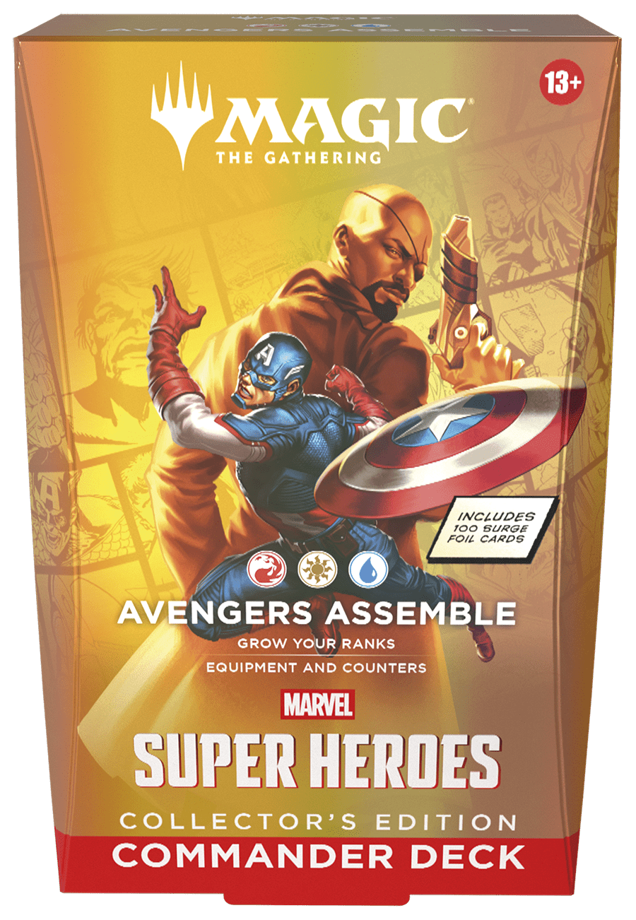 Marvel Super Heroes Collector Commander Deck (Pre-order 26/06/2026) Magic The Gathering Wizards of the Coast Fantastic Four  | Multizone: Comics And Games