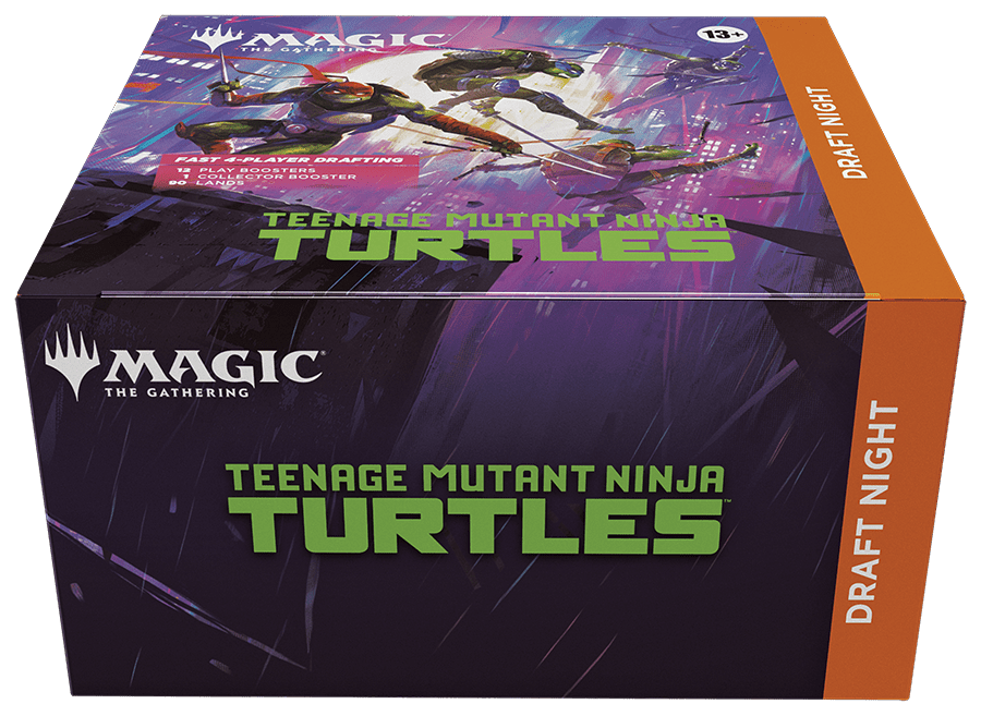 MTG Teenage Mutant Ninja Turtles: Draft Night (Pre-order 2/27/2026) Magic The Gathering Wizards of the Coast  | Multizone: Comics And Games
