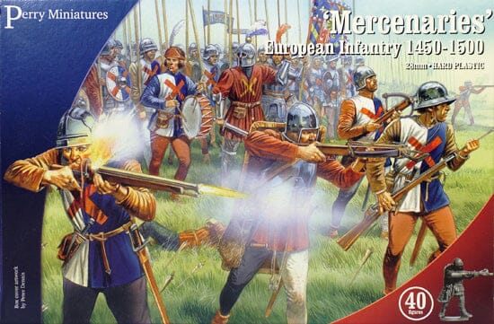Perry miniatures: 'Mercenaries' European Infantry 1450-1500 Miniatures Perry miniatures  | Multizone: Comics And Games