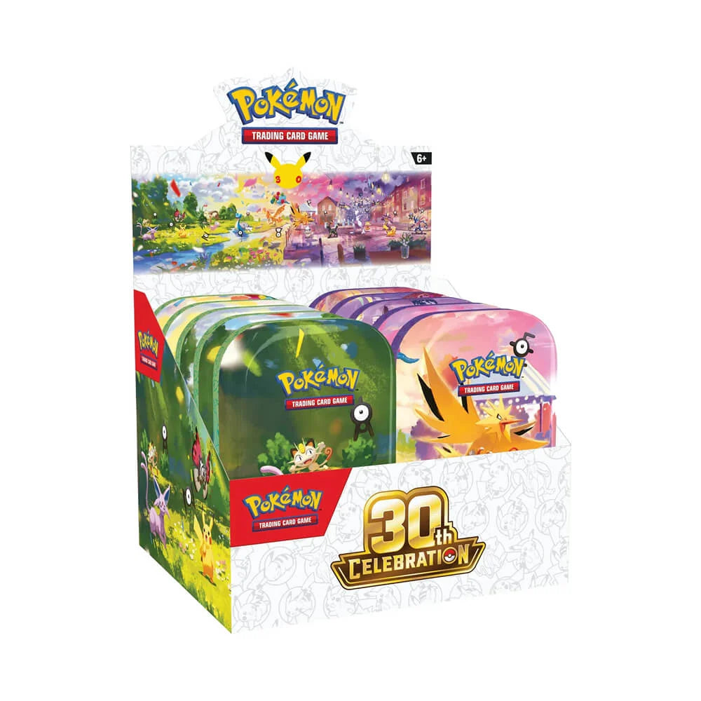 Pokemon 30th Celebration Mini TIn | Multizone: Comics And Games