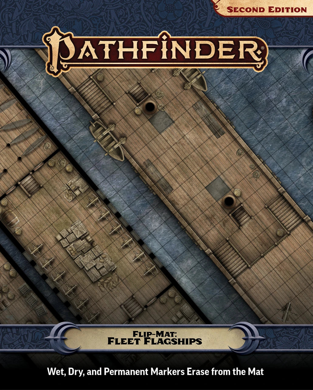 Pathfinder Flip Mat Fleet Flagship | Multizone: Comics And Games