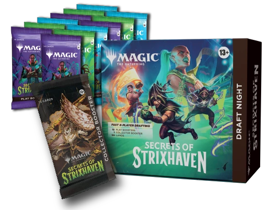 Secrets of Strixhaven Draft Night (Pre-order 4/24/2026) Magic The Gathering Wizards of the Coast  | Multizone: Comics And Games