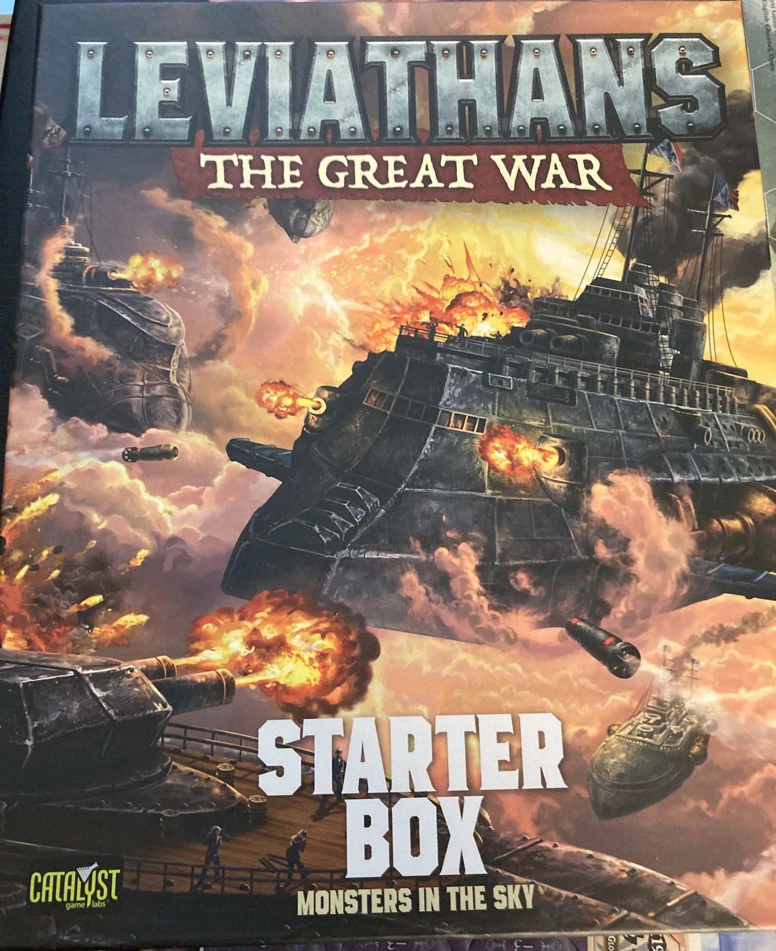 Leviathan Great War Starter Box Board Game Catalyst Game Labs  | Multizone: Comics And Games