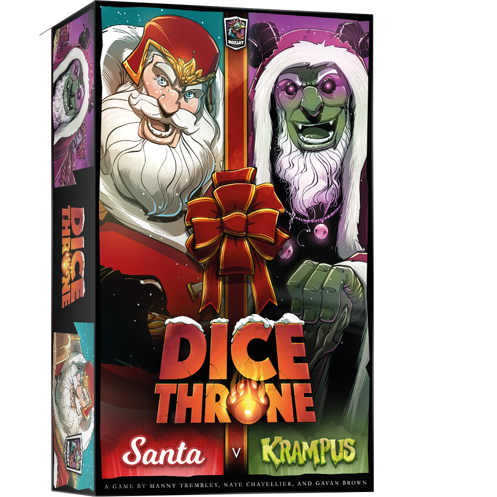 Dice throne Santa v Krampus | Multizone: Comics And Games