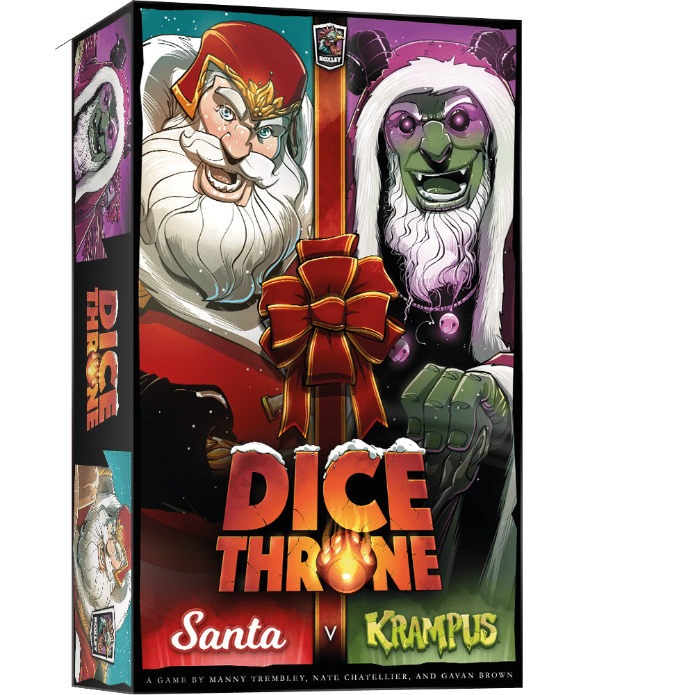 Dice throne Santa v Krampus Multizone: Comics And Games  | Multizone: Comics And Games