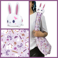 Teeturtle reversible plush bag Accessories|Accessoires Multizone: Comics And Games Bunny painter  | Multizone: Comics And Games