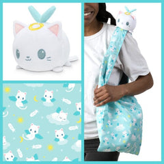 Teeturtle reversible plush bag Accessories|Accessoires Multizone: Comics And Games Cat angel  | Multizone: Comics And Games