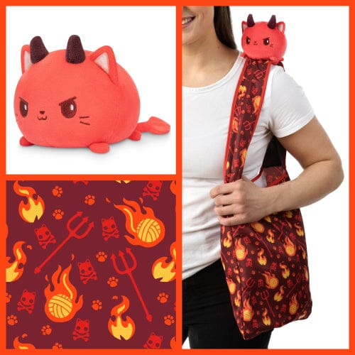 Teeturtle reversible plush bag Accessories|Accessoires Multizone: Comics And Games Cthulu Gamer  | Multizone: Comics And Games