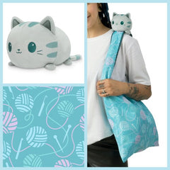 Teeturtle reversible plush bag Accessories|Accessoires Multizone: Comics And Games Cat crafty  | Multizone: Comics And Games