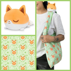 Teeturtle reversible plush bag Accessories|Accessoires Multizone: Comics And Games Fox Gardner  | Multizone: Comics And Games