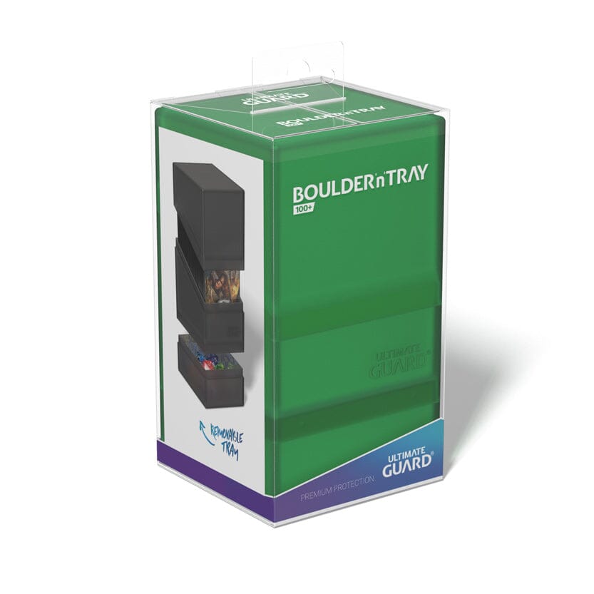 Boulder and tray 100- Ultimate guard Deck box Multizone: Comics And Games  | Multizone: Comics And Games