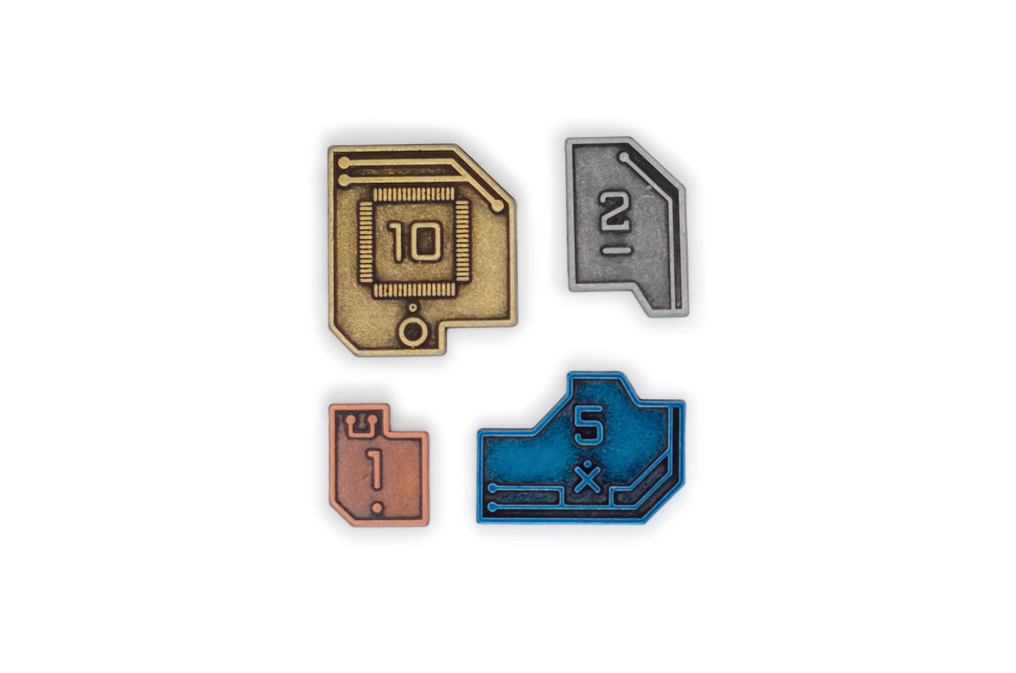 vantage: metal coins Board Game Accessory Stonemaier Games  | Multizone: Comics And Games