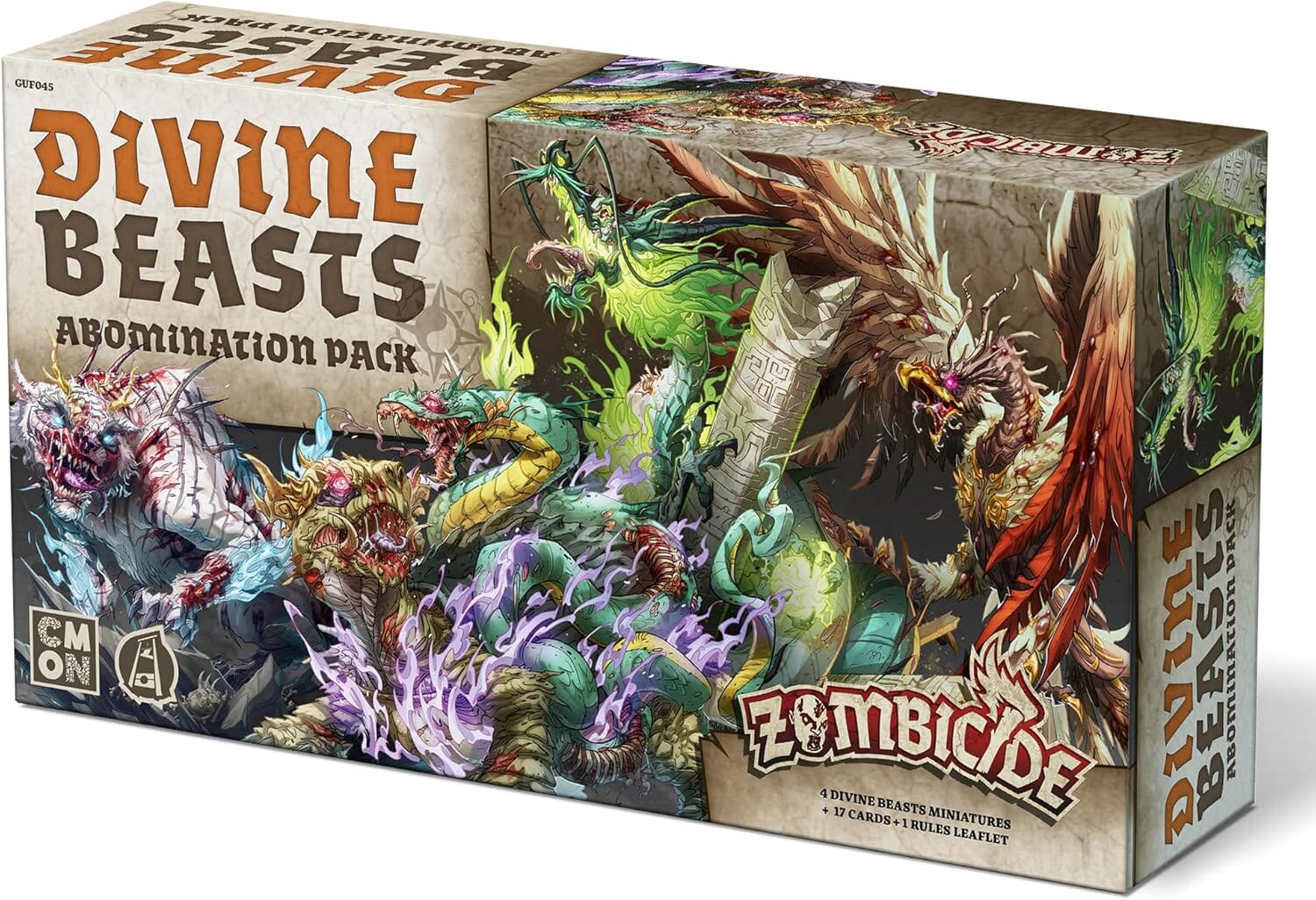 Zombicide: White Death - Divine Beasts Abomination pack Miniatures CMON  | Multizone: Comics And Games