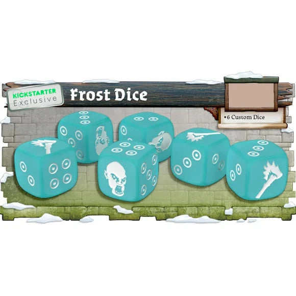 Zombicide: White Death - Frost Dice Miniatures CMON  | Multizone: Comics And Games