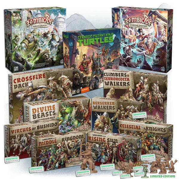 Zombicide: White Death - Avalanche Pledge Miniatures CMON  | Multizone: Comics And Games