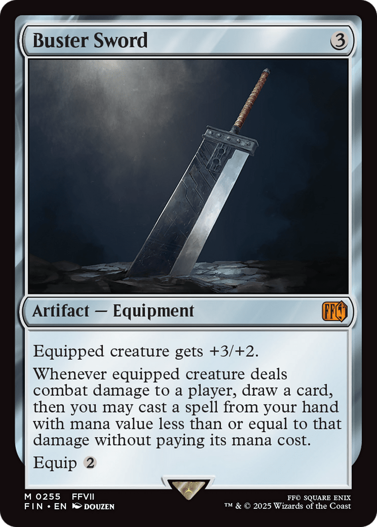 Buster Sword [FINAL FANTASY] MTG Single Magic: The Gathering  | Multizone: Comics And Games