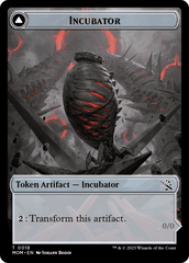 Incubator // Phyrexian (18) Double-Sided Token [March of the Machine Tokens] MTG Single Magic: The Gathering  | Multizone: Comics And Games