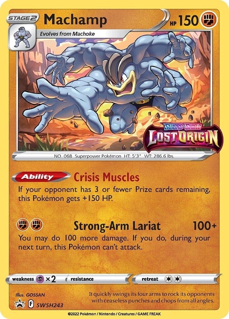 Machamp (SWSH243) [Sword & Shield: Black Star Promos] Pokemon Single Pokémon  | Multizone: Comics And Games