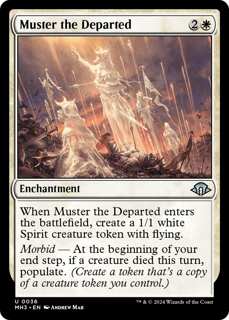 Muster the Departed [Modern Horizons 3] MTG Single Magic: The Gathering  | Multizone: Comics And Games