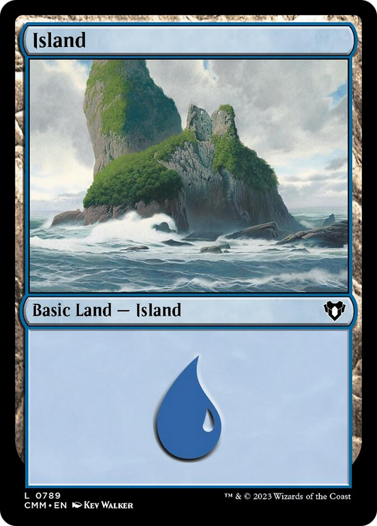 Island (789) [Commander Masters] | Multizone: Comics And Games
