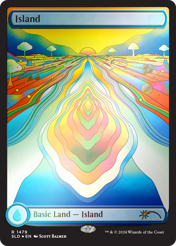 Island (1479) [Secret Lair Drop Series] MTG Single Magic: The Gathering  | Multizone: Comics And Games