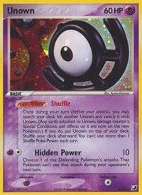 Unown (U) (U/28) [EX: Unseen Forces] Pokemon Single Pokémon  | Multizone: Comics And Games