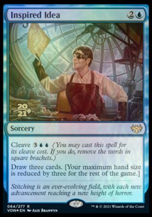 Inspired Idea [Innistrad: Crimson Vow Prerelease Promos] MTG Single Magic: The Gathering  | Multizone: Comics And Games