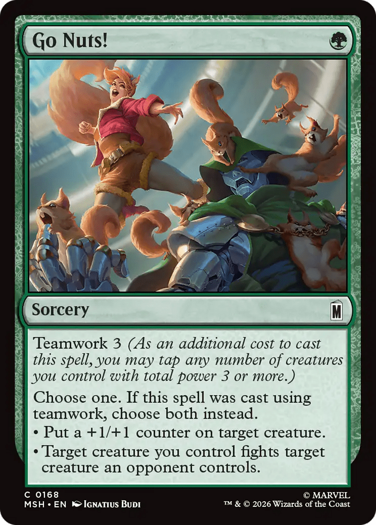 Go Nuts! [Marvel Super Heroes] MTG Single Magic: The Gathering  | Multizone: Comics And Games