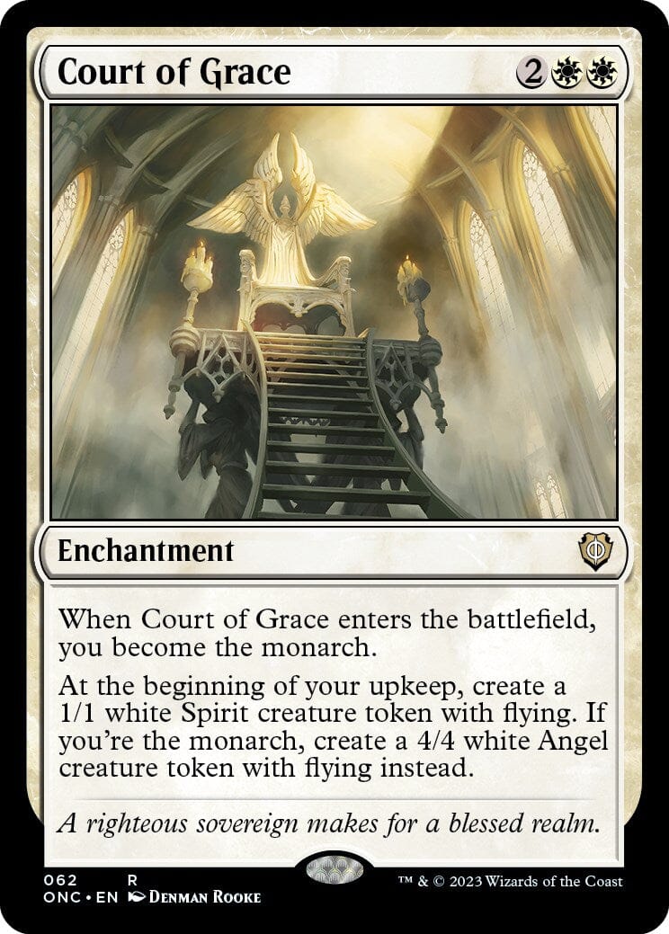 Court of Grace [Phyrexia: All Will Be One Commander] MTG Single Magic: The Gathering  | Multizone: Comics And Games