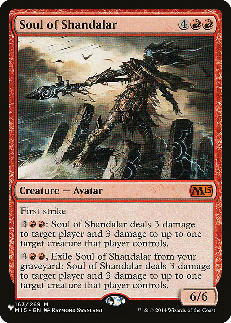 Soul of Shandalar [The List] MTG Single Magic: The Gathering  | Multizone: Comics And Games