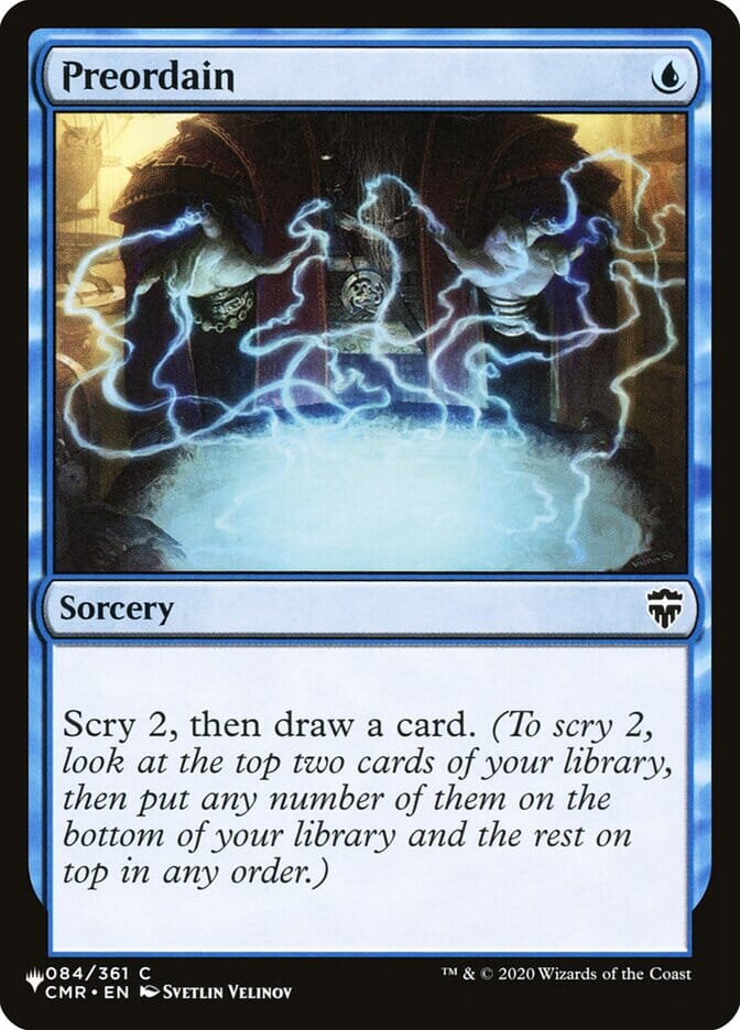 Preordain [Secret Lair: Heads I Win, Tails You Lose] MTG Single Magic: The Gathering  | Multizone: Comics And Games