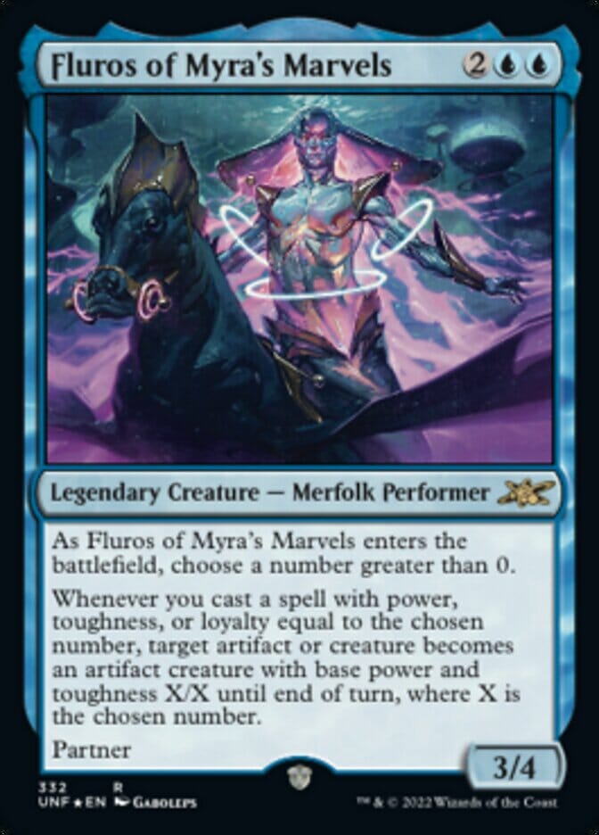 Fluros of Myra's Marvels (Galaxy Foil) [Unfinity] MTG Single Magic: The Gathering  | Multizone: Comics And Games