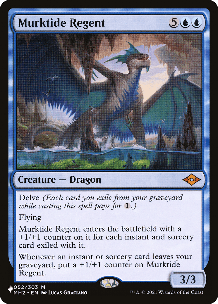 Murktide Regent [The List] MTG Single Magic: The Gathering  | Multizone: Comics And Games