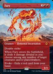 Fury (Borderless Alternate Art) [Modern Horizons 2] MTG Single Magic: The Gathering  | Multizone: Comics And Games