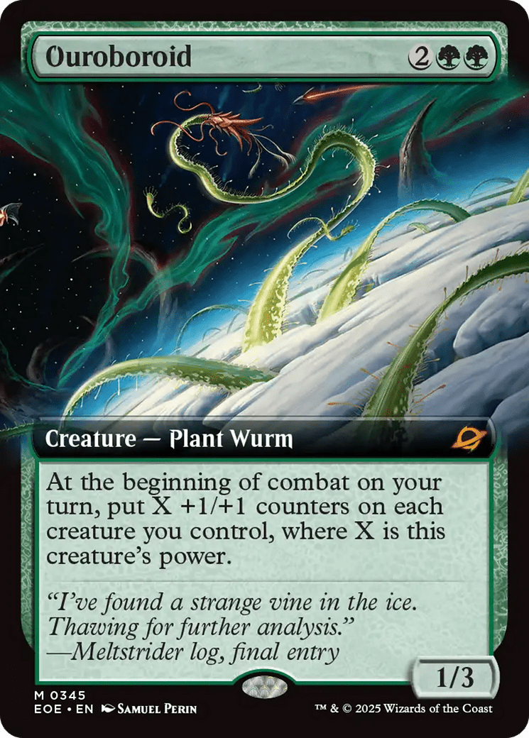 Ouroboroid (Extended Art) [Edge of Eternities] MTG Single Magic: The Gathering  | Multizone: Comics And Games