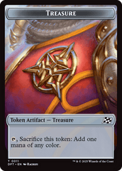 Thopter (0009) // Treasure Double-Sided Token [Aetherdrift Tokens] MTG Single Magic: The Gathering  | Multizone: Comics And Games