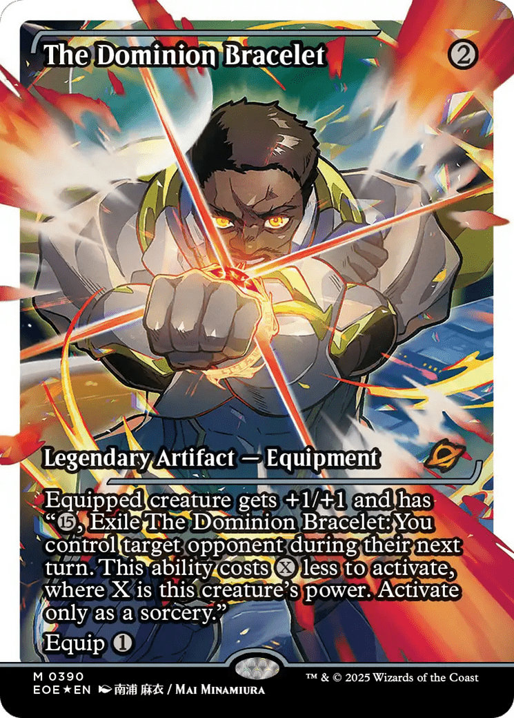 The Dominion Bracelet (Showcase) (Fracture Foil) [Edge of Eternities] MTG Single Magic: The Gathering  | Multizone: Comics And Games
