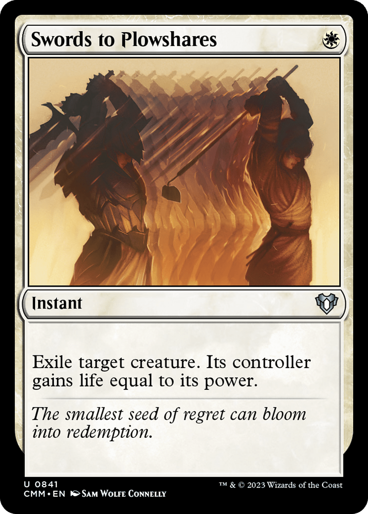 Swords to Plowshares [Commander Masters] MTG Single Magic: The Gathering  | Multizone: Comics And Games