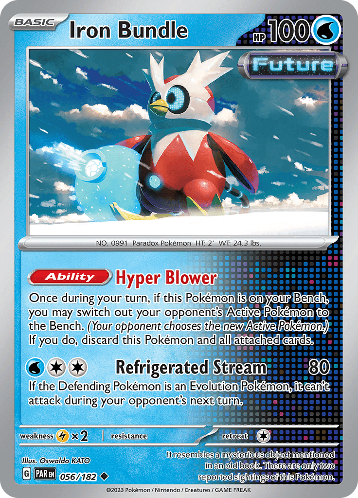 Iron Bundle (056/182) [Scarlet & Violet: Paradox Rift] Pokemon Single Pokémon  | Multizone: Comics And Games