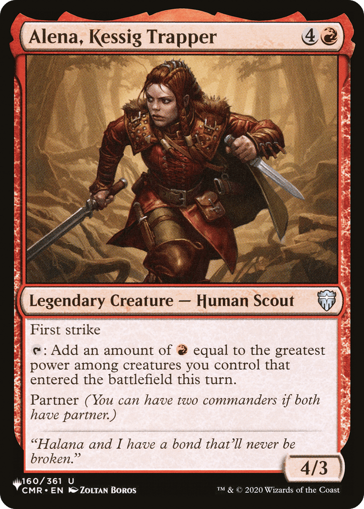 Alena, Kessig Trapper [The List] MTG Single Magic: The Gathering  | Multizone: Comics And Games