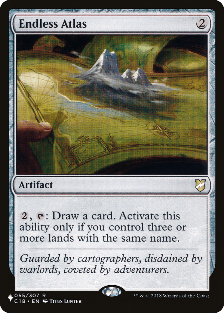 Endless Atlas [Secret Lair: Angels] MTG Single Magic: The Gathering  | Multizone: Comics And Games