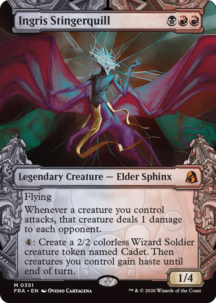 Ingris Stingerquill (Showcase) (0351) [Reality Fracture] MTG Single Magic: The Gathering  | Multizone: Comics And Games
