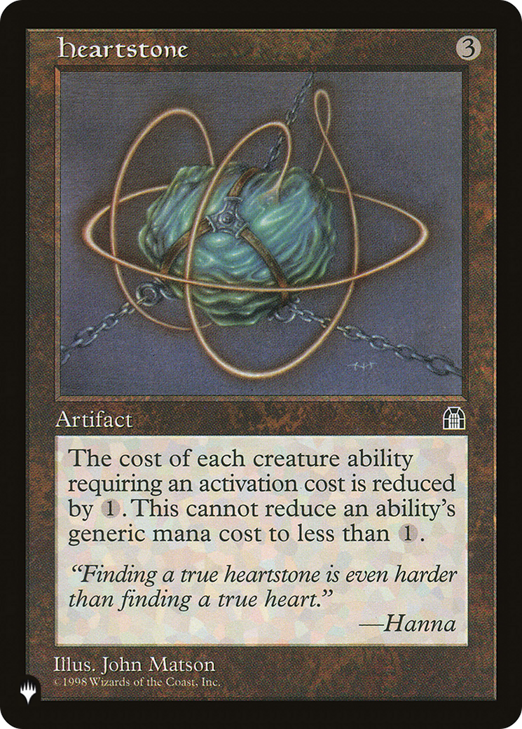 Heartstone [The List] MTG Single Magic: The Gathering  | Multizone: Comics And Games