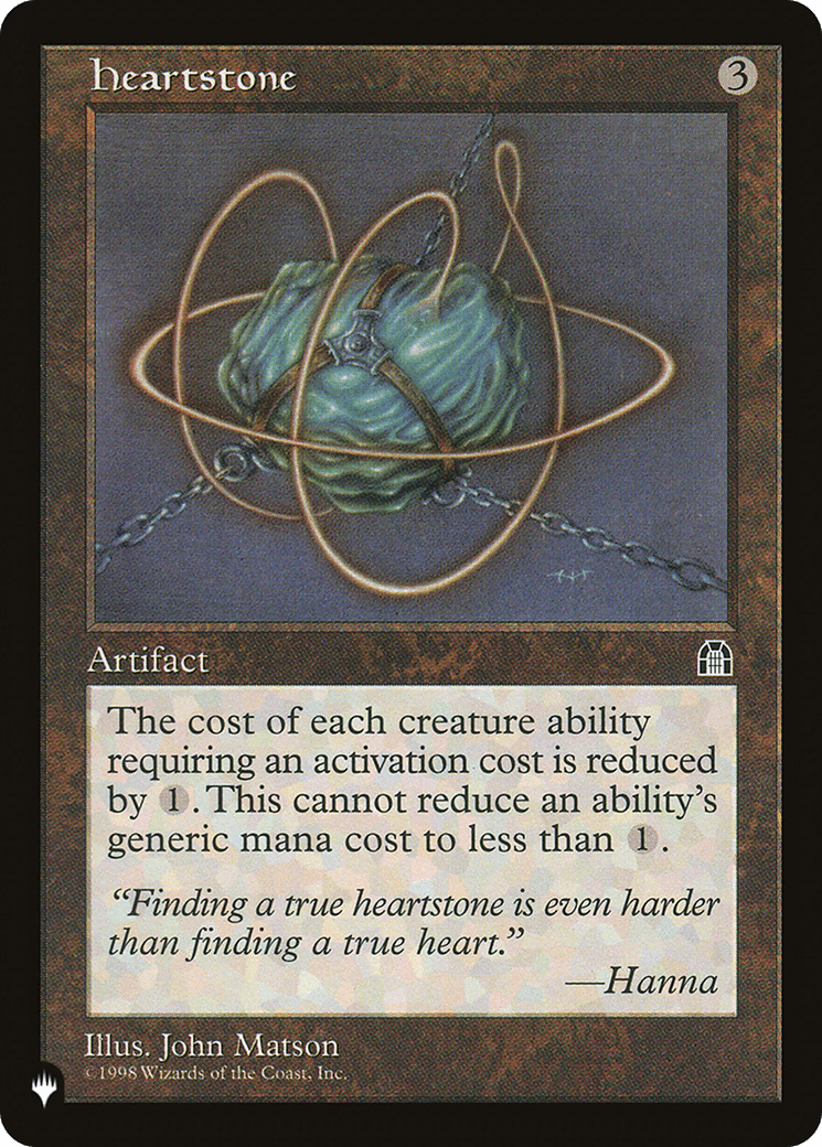 Heartstone [The List] MTG Single Magic: The Gathering  | Multizone: Comics And Games