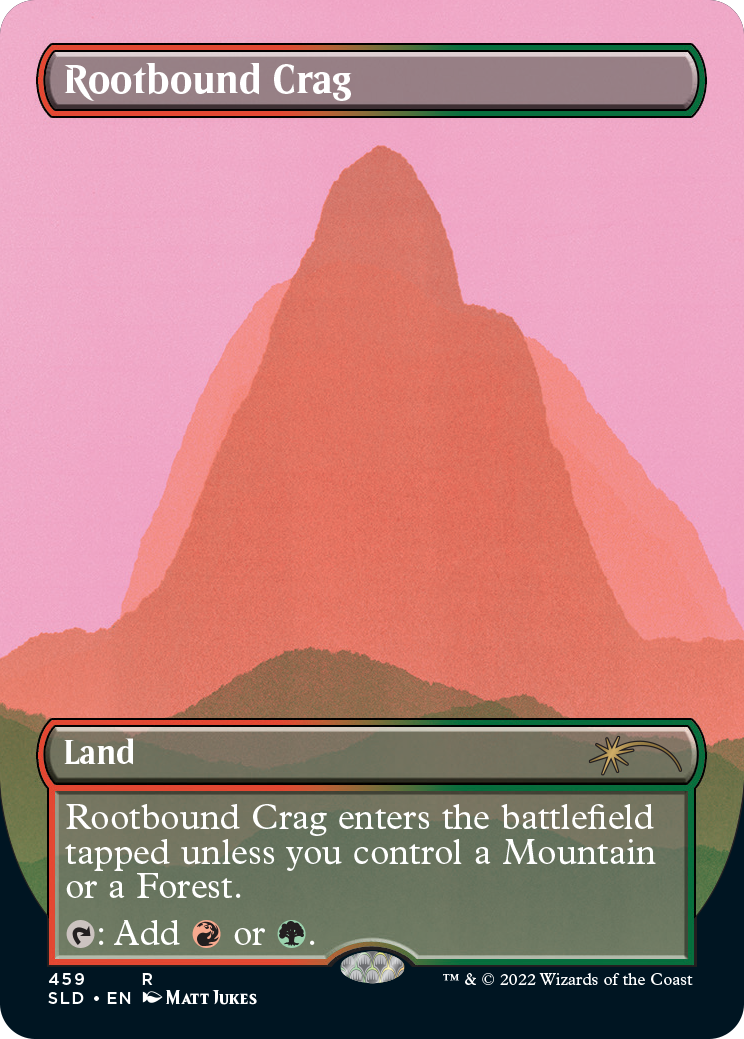 Rootbound Crag (Borderless) [Secret Lair Drop Series] | Multizone: Comics And Games