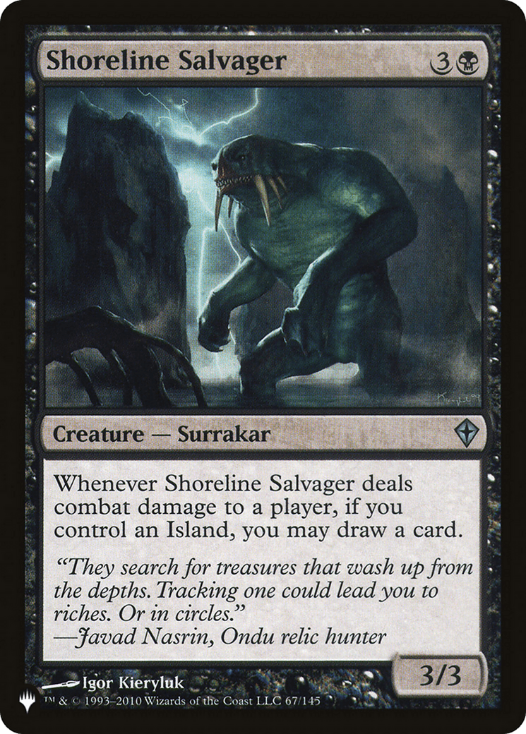 Shoreline Salvager [The List] MTG Single Magic: The Gathering  | Multizone: Comics And Games
