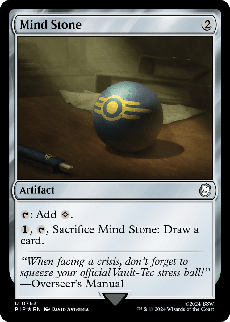Mind Stone (Surge Foil) [Fallout] MTG Single Magic: The Gathering  | Multizone: Comics And Games