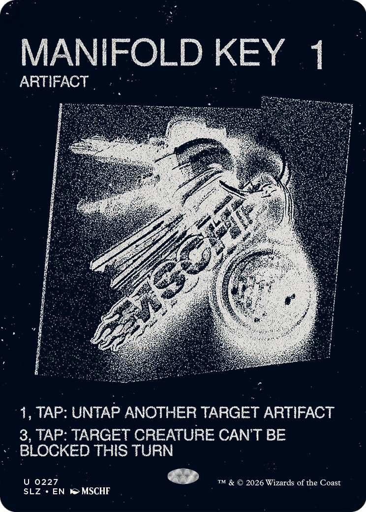 Manifold Key (0227) [Secret Lair x MSCHF: The Zeta Set] MTG Single Magic: The Gathering  | Multizone: Comics And Games