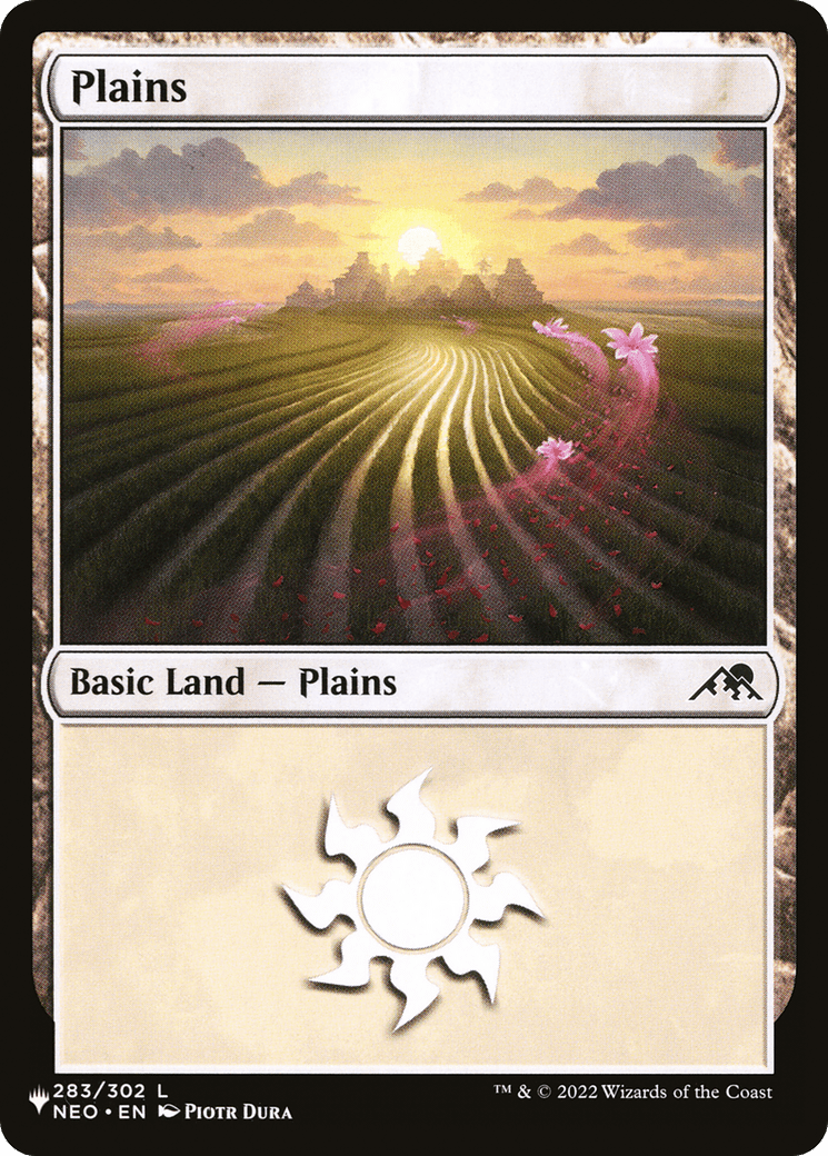 Plains (NEO) [The List] MTG Single Magic: The Gathering  | Multizone: Comics And Games