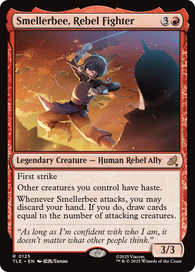 Smellerbee, Rebel Fighter [Avatar: The Last Airbender: Eternal-Legal] MTG Single Magic: The Gathering  | Multizone: Comics And Games